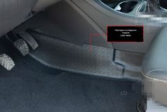 Накладка на ковролин тоннеля Lada (ВАЗ) Vesta 2015-2021, Vesta Cross 2015-2021, Vesta SW 2018-2021, Vesta SW Cross 2018-2021